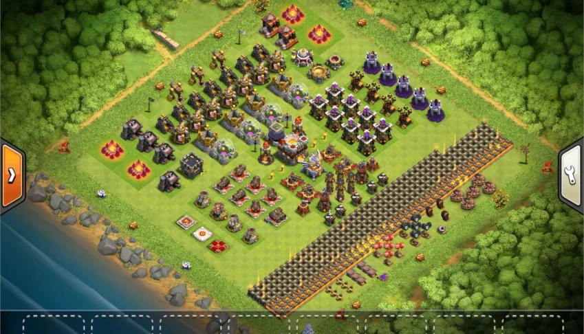 Clash of Clans CV 11 TOP + 1100 GEMAS!