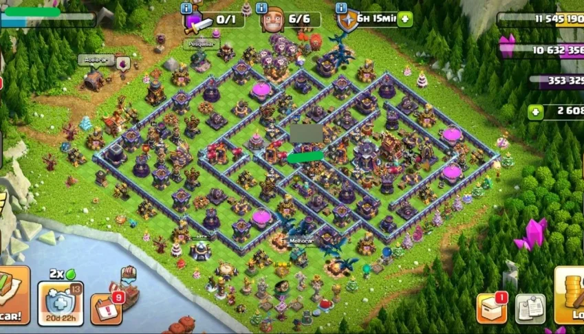 Conta Clash Of Clans Cv15