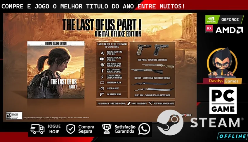 The Last of Us™ Part I - Deluxe Steam PC