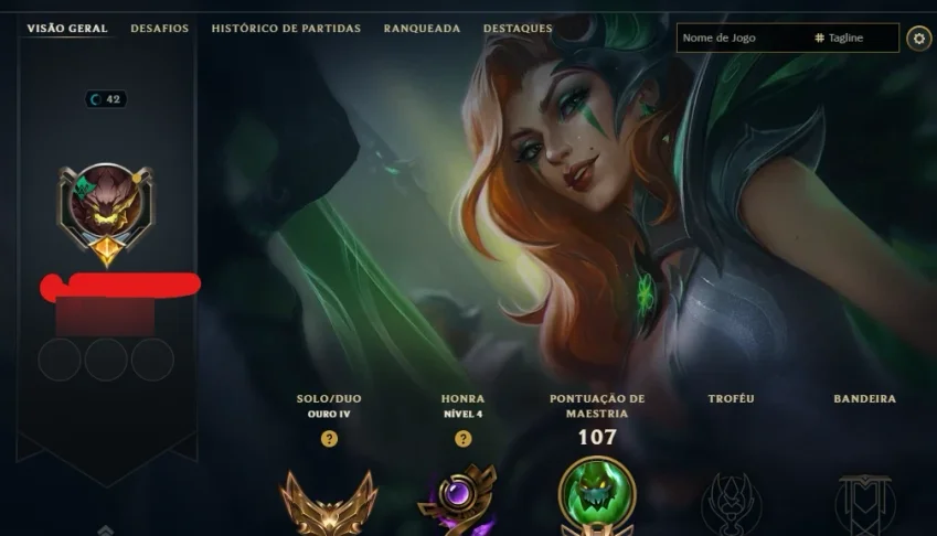[Entrega Automática] Conta Lol Ouro, 56 Skins, 2 Lendárias