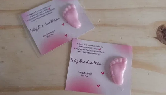Card Perfumado Pezinho de Bebê