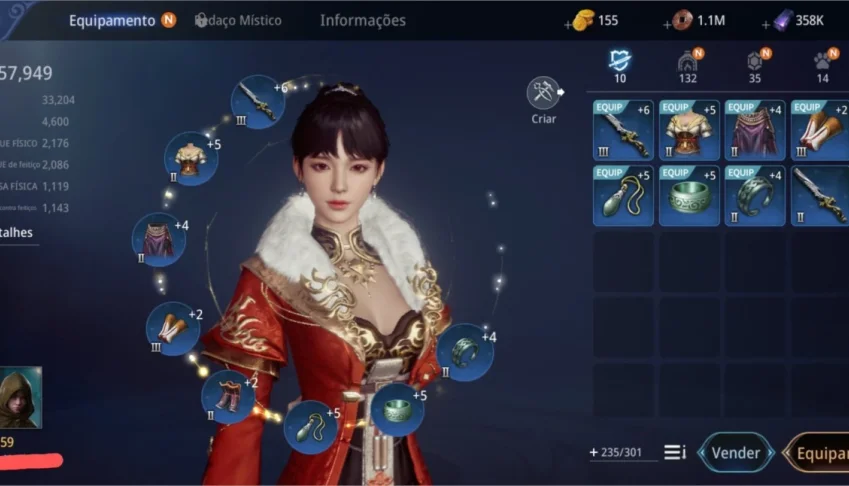 Taiosta Lvl 59 Mir4 sa54 700 reais pra vender hj