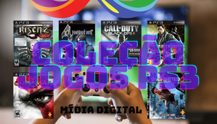 Coleção de Jogos para PS3 + Desbloqueio Incluso