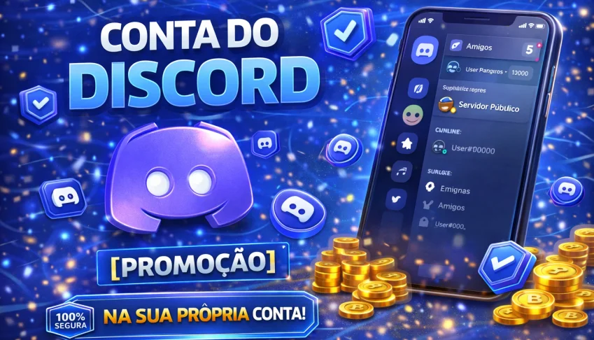 Conta Do Discord Acesso total 2026