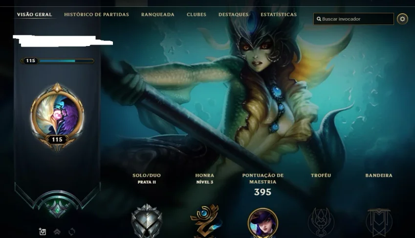 Conta League of Legends, lvl 115, todos campeões, 150 skins