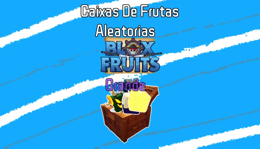 Caixas de Frutas Aleatórias Blox Fruits (Grande)