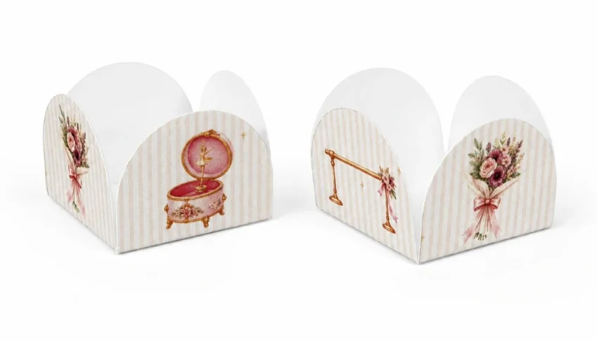 Forminhas para Doces Bailarina - Kits 50, 100 ou 150