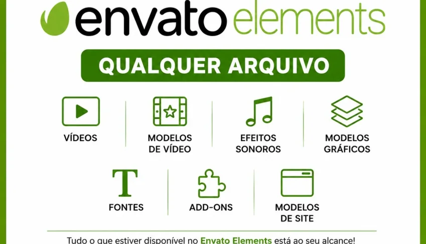 07 Arquivos Premium Do Envato Elements