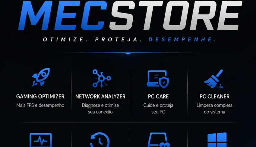 MECSTORE PC CARE — Otimizador Completo para Windows
