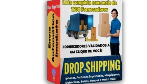 Lista de Fornecedores Dropshiping mais de 1500