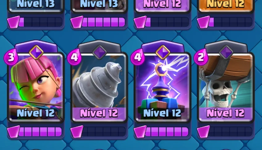 Conta Clash Royale Torre Nivel 15 10Mil Troféus