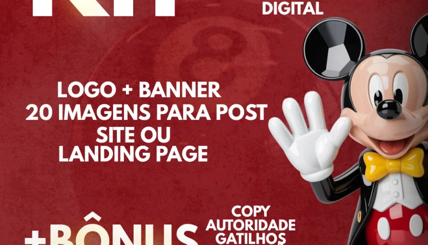 Kit Identidade Visual - Logotipo/Banner Site e 20 posts