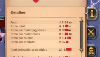 Conta Albion Online 2.1 Bn