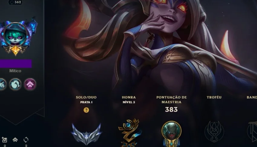 vendo minha conta do lol lvl 362 , 250 skin