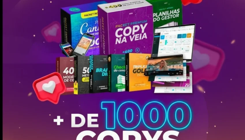 +1000 Copys Prontas Para Vender Hoje