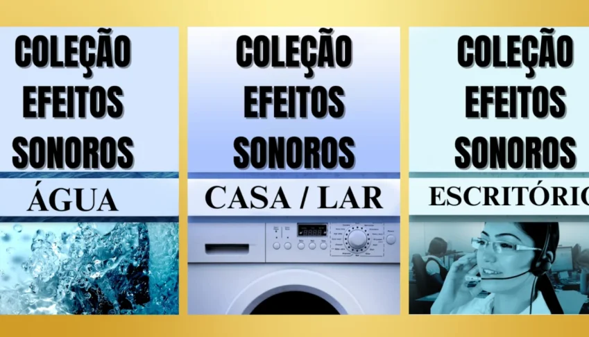 Mega Pacote De Efeitos Sonoros - Coleção Definitiva - WAV