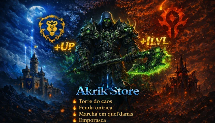 Raid Mitica Wow Torre Do Caos/Fenda Onirica/March/Emporasca