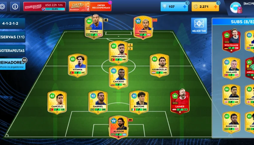 Conta dls jogadores especiais
