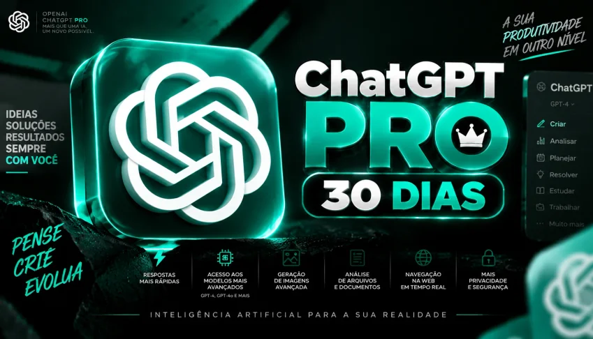 Chat Gpt Pro 30 Dias