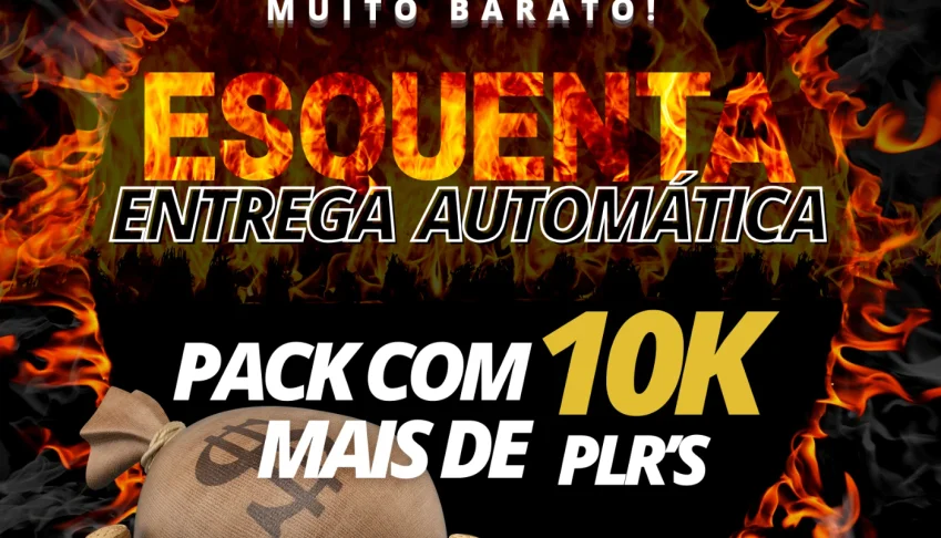 PLR - 4 Packs com mais de 10 mil PLR´s - eBooks Envio Rápido