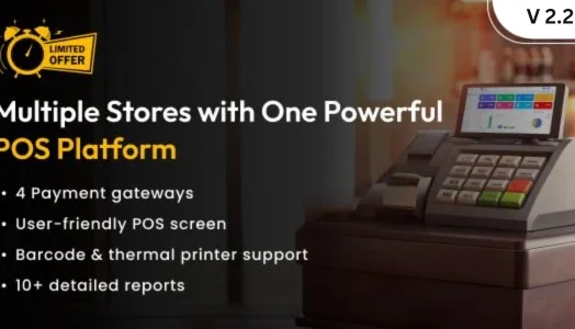 Source PHP POS SaaS para Múltiplas Lojas/Pontos de Venda
