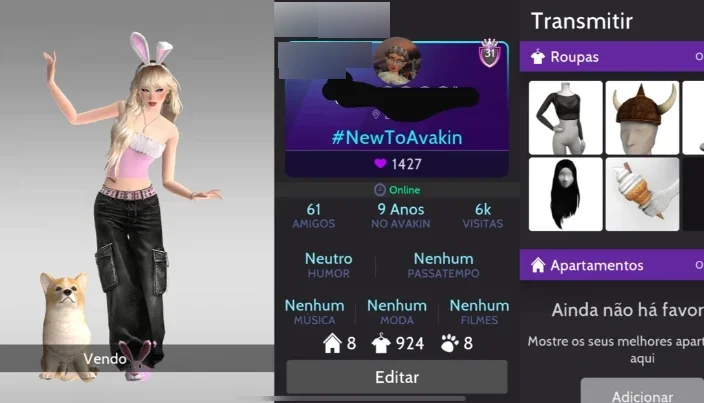 Conta de Avakin LV.30