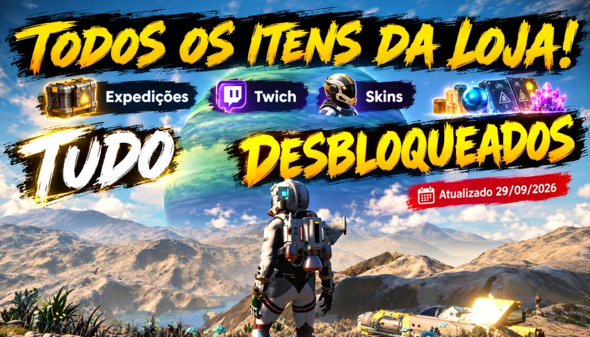 Todos Itens Desbloqueados - ATUALIZADO 27/08 VOYAGERS