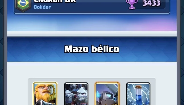 Clash royale nível 12 quase 13 cartas full + de 30 emotes