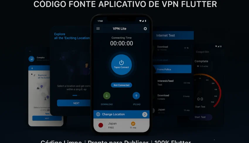 Codigo Fonte Aplicativo de Vpn + Painel Admin
