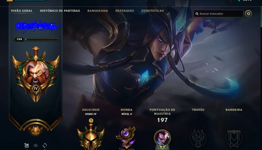 Conta do lol GOLD 80 CHAMP - 23 SKIN