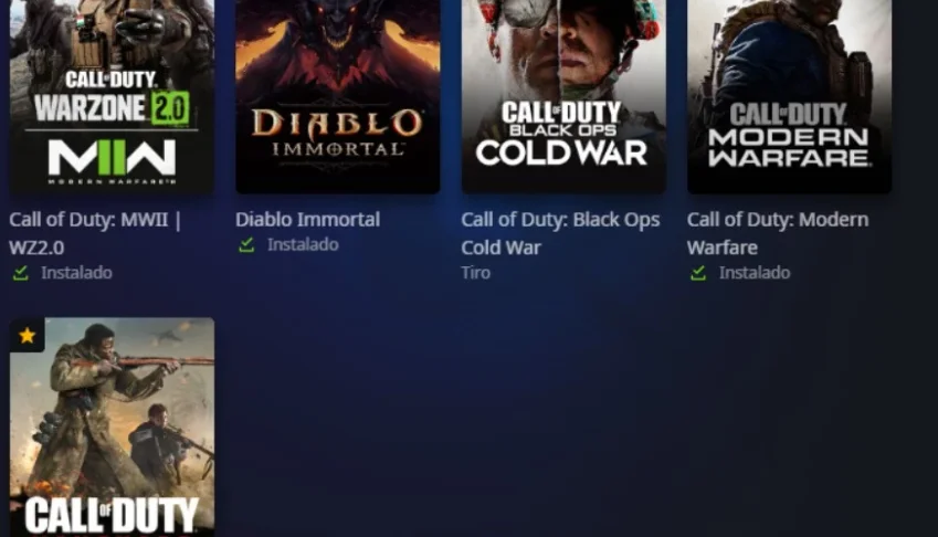 Conta Battlenet (cod mw, vanguard, cw, diablo immortal)