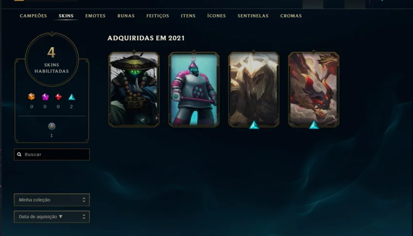 conta lol platinaIV 39 campeoes lvl 53