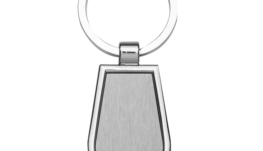 Chaveiro de Metal com Argola e Caixa