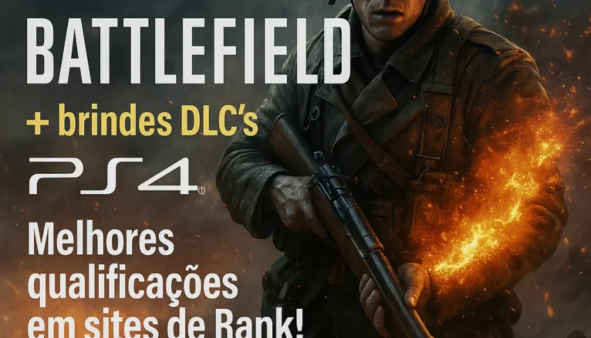 BattleField - Platinas (PS4) + DLC'S de brinde!