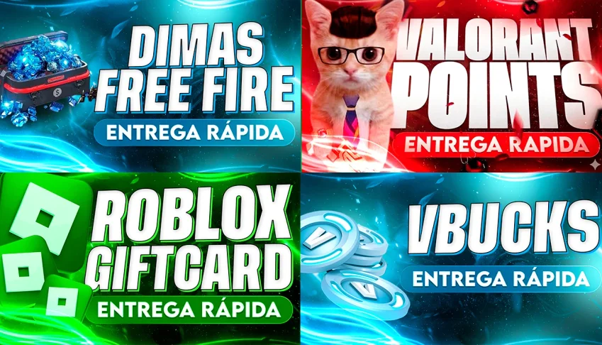 Fornecedor de Valorant Points, Roblox Gift, Dimas e Vbucks