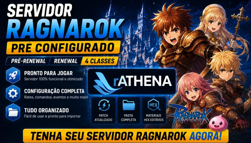 Servidor rAthena Pré-Configurado