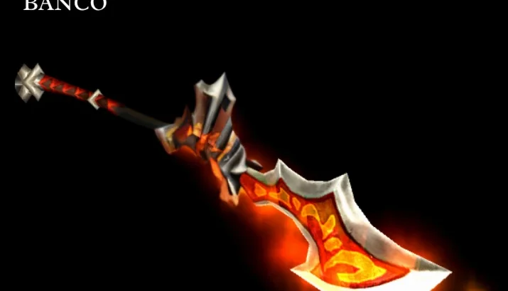 World of Warcraft - Skin de Arma Espada Duas Mãos e Hast