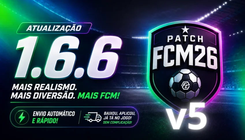 Patch FCM 26 FC MANIA – EAFC 26 Brasileirão