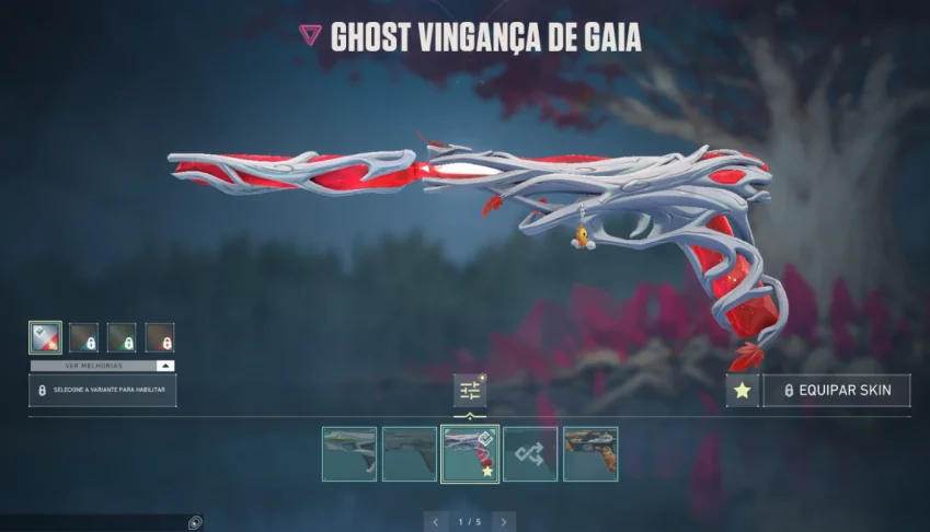 vendo conta com bastante skin de passe e pacote, incluindo a