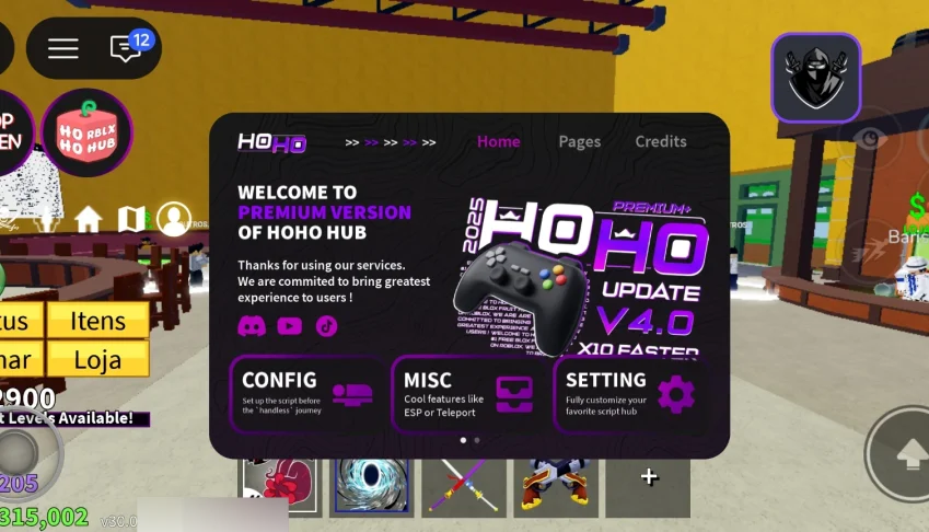 Script Premium HoHo Hub