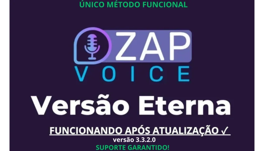 Zapvoice Extensão MOD VITALÍCIA (VERSÃO NOVA 2025)