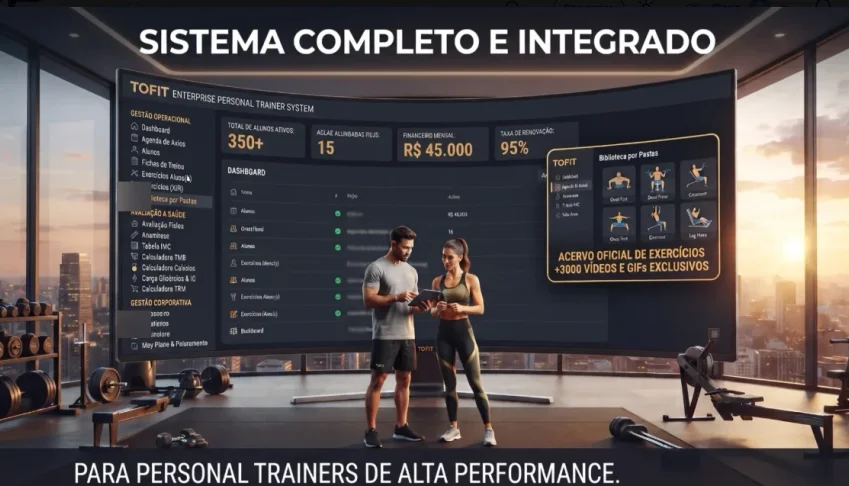 Sistema Completo Para Personal Trainer E Alunos