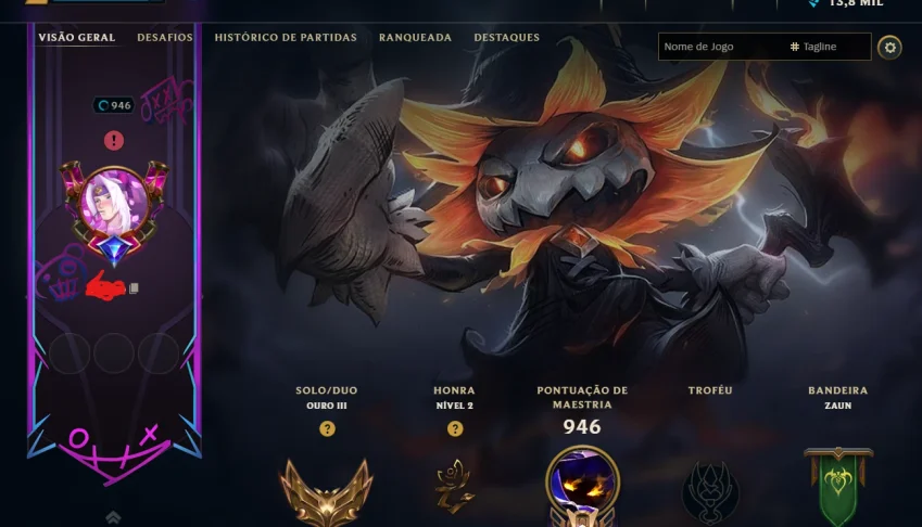 (ACEITO OFERTA) Conta LoL RARA | 460+ Skins | Todos Campeões