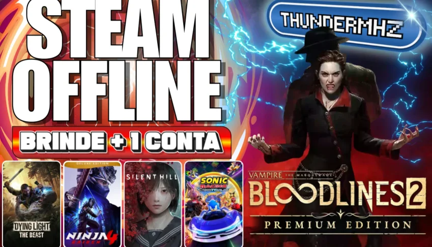 Vampire The Masquerade Bloodlines 2 Premium Ed. - Steam Off
