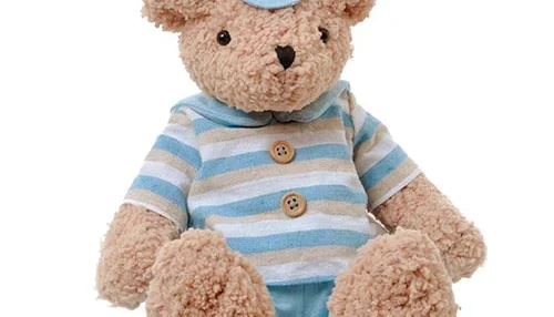 Ursinho Teddy Marinheiro (28 cm) - sentado