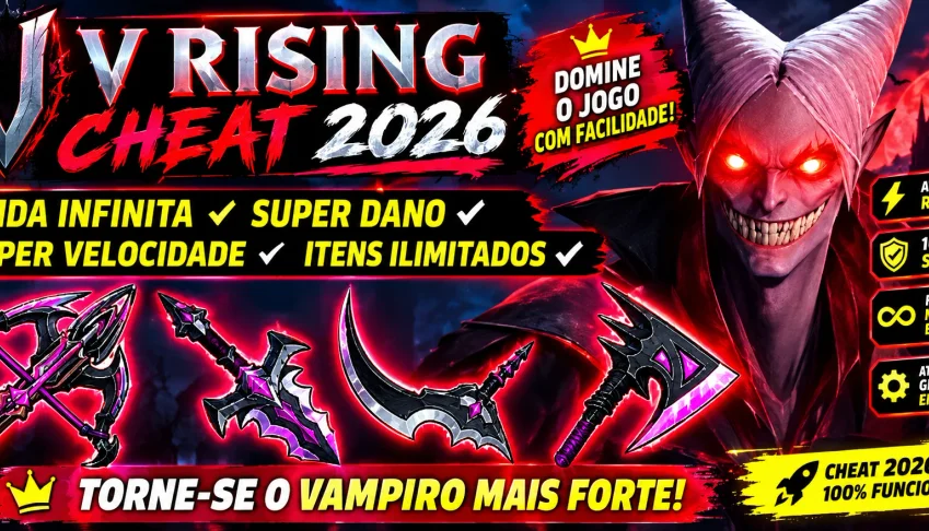 V Rising - Cheat 2026 atualizado STEAM - Envio Automático