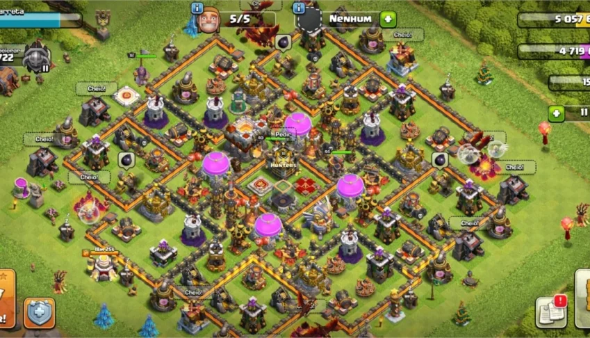 CV 11 quase ficar full 11.525 gemas ate o momento.