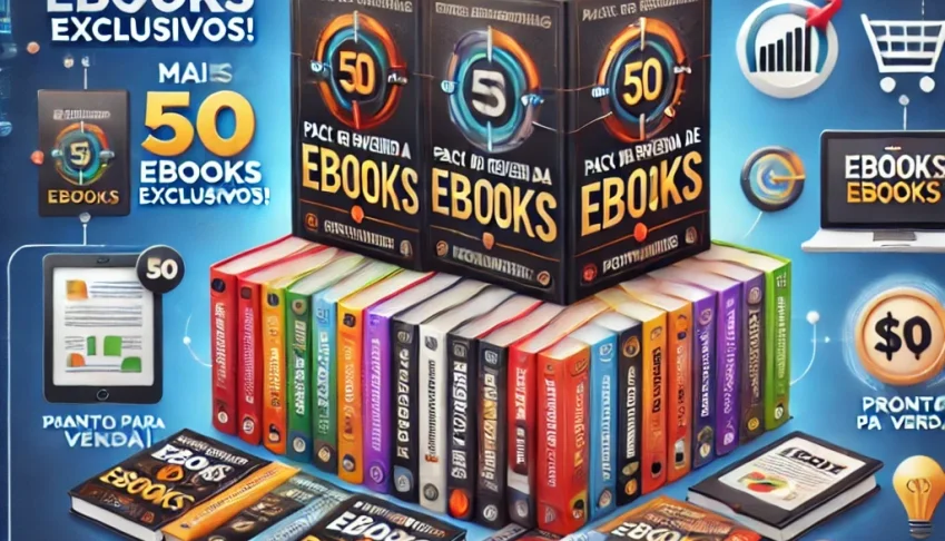 Pack de Revenda de eBooks em Português Premium