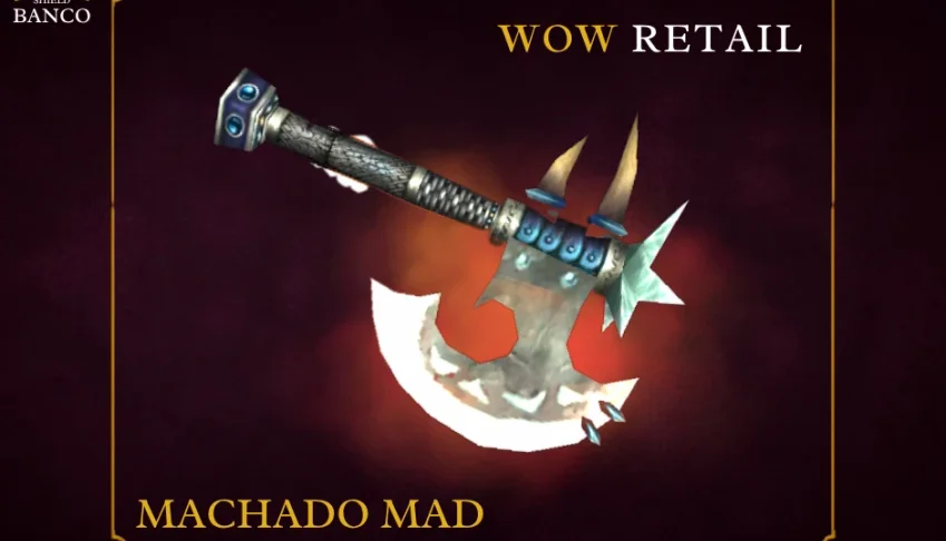 World of Warcraft - Skin de Arma Machado (Transmog)