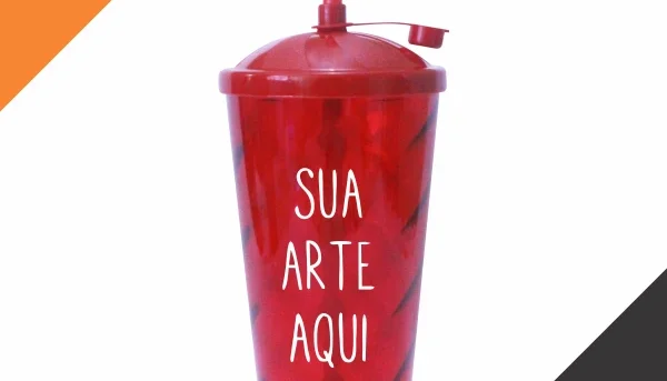 Copo Twister Vermelho